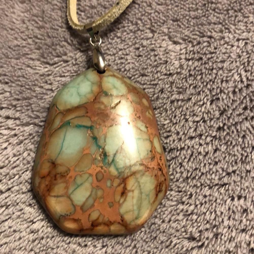 SOLD! Jasper choker - Picture 2 of 3
